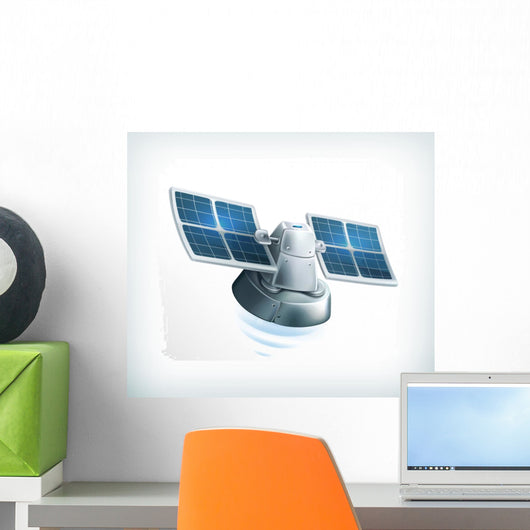 Observation Satellite Wall Decal