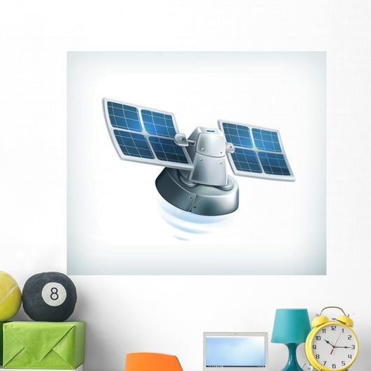 Observation Satellite Wall Decal