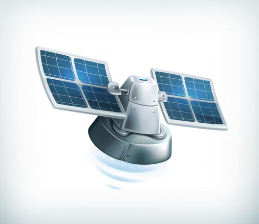 Observation Satellite Wall Decal