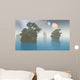 2 Moons over Alien Wall Decal