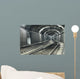 Empty Subway Tunnel Wall Decal