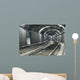 Empty Subway Tunnel Wall Decal
