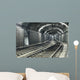 Empty Subway Tunnel Wall Decal