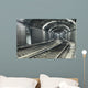 Empty Subway Tunnel Wall Decal
