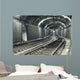 Empty Subway Tunnel Wall Decal