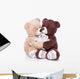 Teddybaren Familie Mit Mutter Wall Decal
