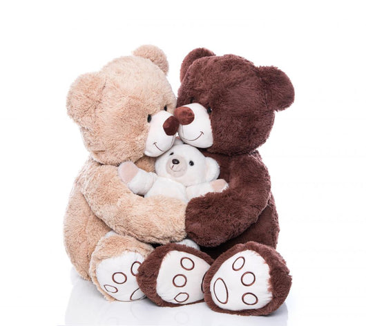 Teddybaren Familie Mit Mutter Wall Decal
