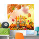 Small Scarecrows Fall-Autumn Wall Decal