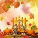 Small Scarecrows Fall-Autumn Wall Decal