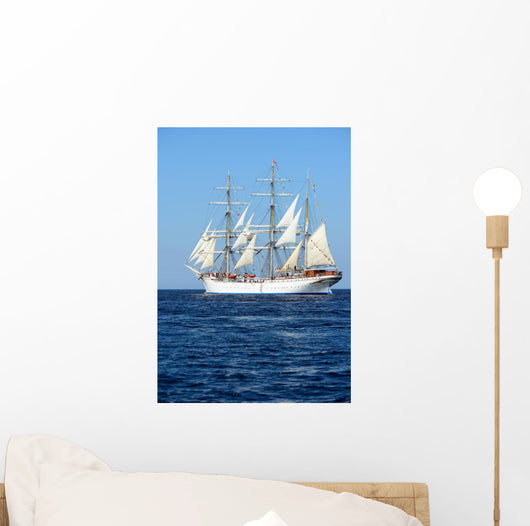 Old Historical Tall Ship Wall Decal