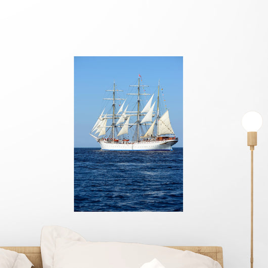 Old Historical Tall Ship Wall Decal
