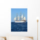 Old Historical Tall Ship Wall Decal