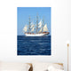 Old Historical Tall Ship Wall Decal