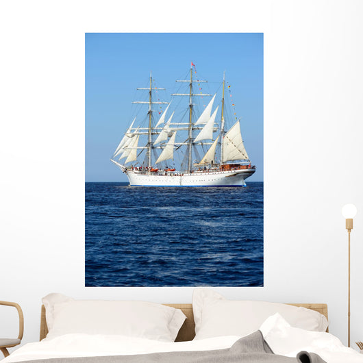 Old Historical Tall Ship Wall Decal