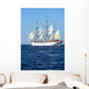 Old Historical Tall Ship Wall Decal