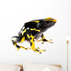 Yellow Dart Frog Wall Decal