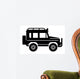 Off-road Vehicle Vector Illustration Wall Decal