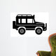 Off-road Vehicle Vector Illustration Wall Decal