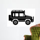 Off-road Vehicle Vector Illustration Wall Decal