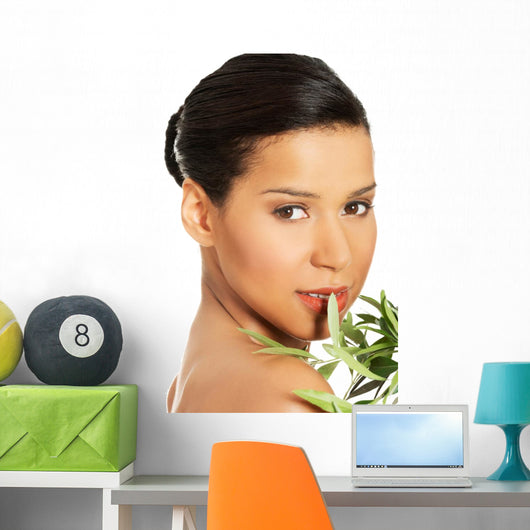 Woman with Health Skin Wall Decal