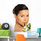 Woman with Health Skin Wall Decal