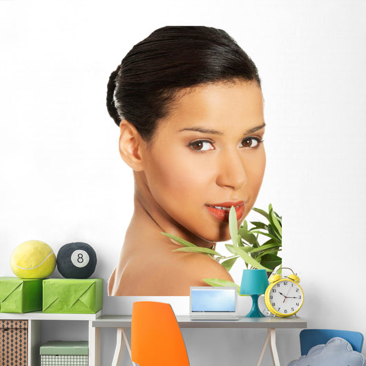Woman with Health Skin Wall Decal