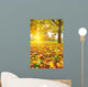 Sunny Autumn Foliage Wall Decal