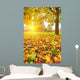 Sunny Autumn Foliage Wall Decal