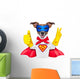 Super Hero Dog Wall Decal
