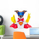 Super Hero Dog Wall Decal