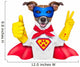 Super Hero Dog Wall Decal