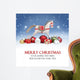 Weihnachtliches Auf Holz Wall Decal