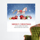 Weihnachtliches Auf Holz Wall Decal