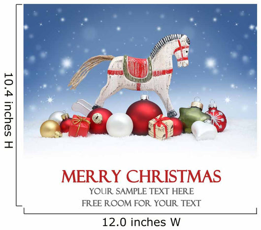Weihnachtliches Auf Holz Wall Decal
