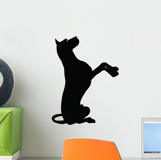 Stock Vector Dog Silhouette Wall Decal