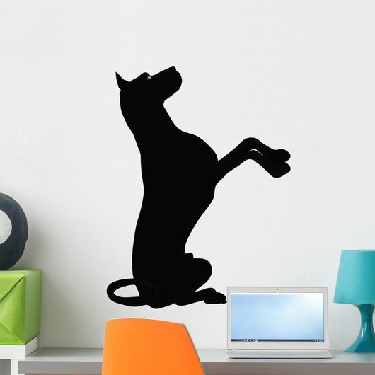 Stock Vector Dog Silhouette Wall Decal