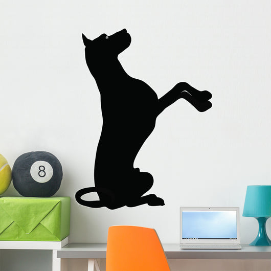 Stock Vector Dog Silhouette Wall Decal
