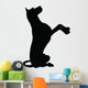 Stock Vector Dog Silhouette Wall Decal