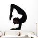 Woman Contortionist Exercising Gymnastic Wall Decal
