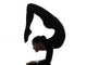 Woman Contortionist Exercising Gymnastic Wall Decal
