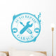 Stamp Auto Repair Wall Decal