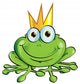 Frog Prince Wall Decal