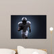 American Football Running Wall Decal