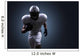 American Football Running Wall Decal