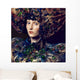 Goddess Fashion Woman Face Wall Decal