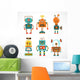 Vintage Robot Wall Stickers Wall Decal