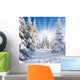 Sonniger Winterwald Wall Decal