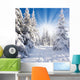 Sonniger Winterwald Wall Decal
