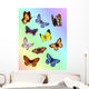 Bright Butterflies Wall Decal