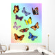 Bright Butterflies Wall Decal